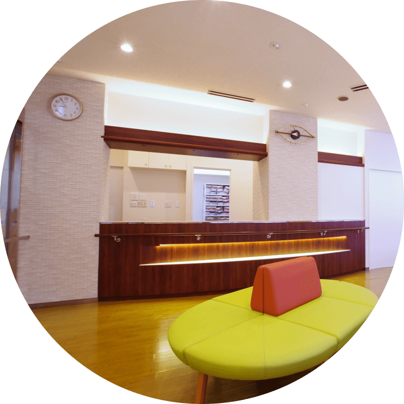 駒川駅前　中井眼科　待合室